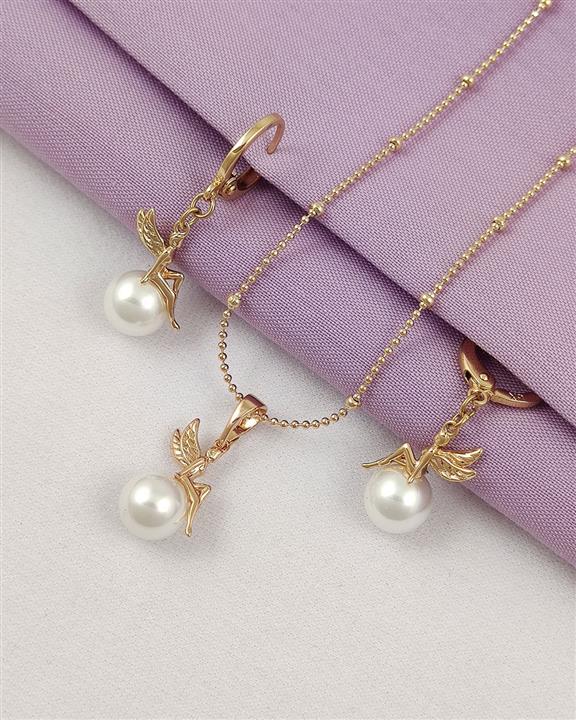 نیمست مرواریدی طرح فرشته ژوپینگ